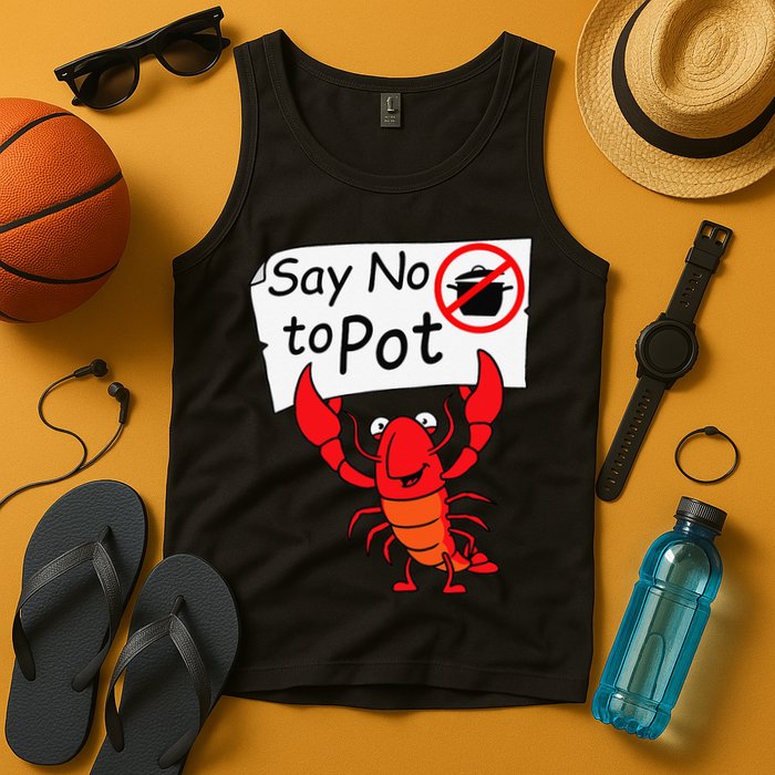 Crawfish Crayfish Say No To Pot Crawfish Boil Tank Top