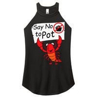 Crawfish Crayfish Say No To Pot Crawfish Boil Women's Perfect Tri Rocker Tank