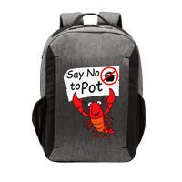 Crawfish Crayfish Say No To Pot Crawfish Boil Vector Backpack