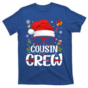 Cousin Crew Santa Hat Xmas Christmas Family Matching Pajamas Gift T-Shirt