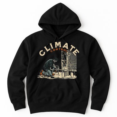 Climate Control Skeleton Hvac Technician Pride Hoodie
