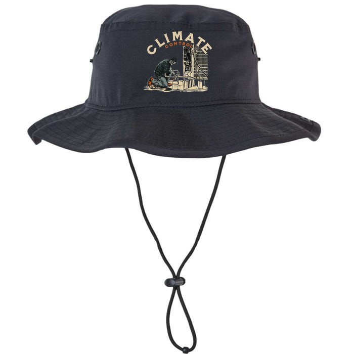 Climate Control Skeleton Hvac Technician Pride Bucket Hat