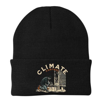 Climate Control Skeleton Hvac Technician Pride Beanie