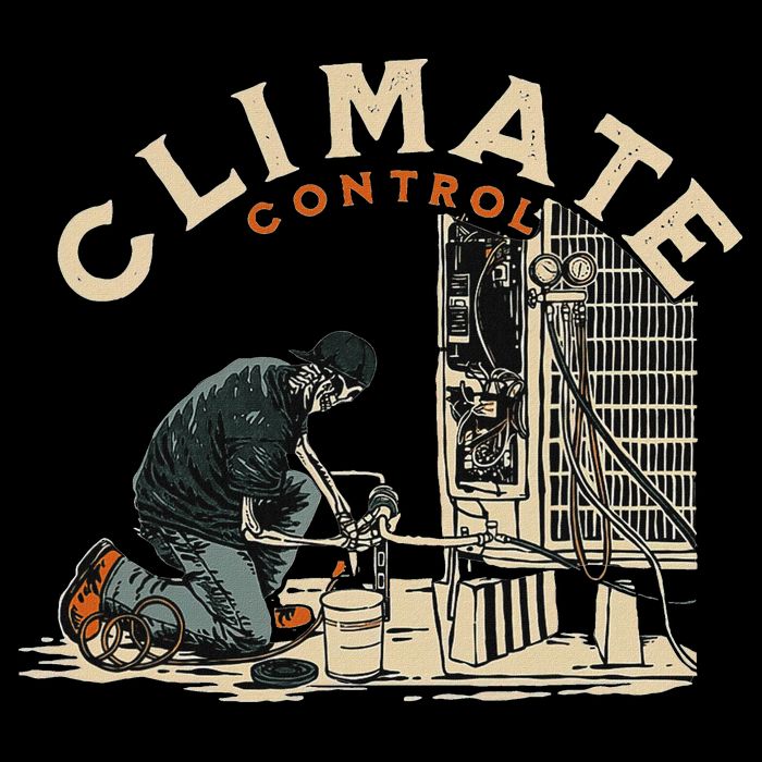 Climate Control Skeleton Hvac Technician Pride 16 in Basic Backpack