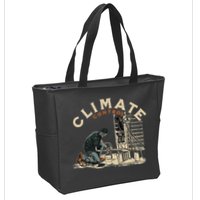 Climate Control Skeleton Hvac Technician Pride Zip Tote Bag
