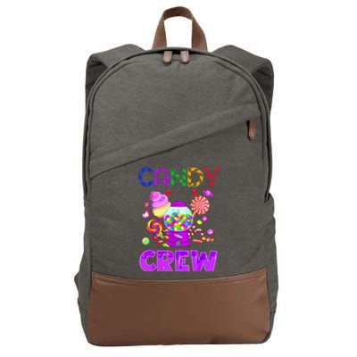 Candy Crew Sweetie Squad Decorations Cotton Canvas Backpack