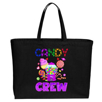 Candy Crew Sweetie Squad Decorations Cotton Canvas Jumbo Tote