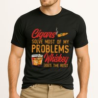 Cuban Cigar Smoking Whiskey Drinker Whisky Bourbon Performance Shirt