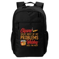 Cuban Cigar Smoking Whiskey Drinker Whisky Bourbon Backpack