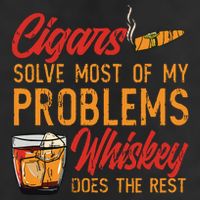 Cuban Cigar Smoking Whiskey Drinker Whisky Bourbon 15oz Campfire Ceramic Mug