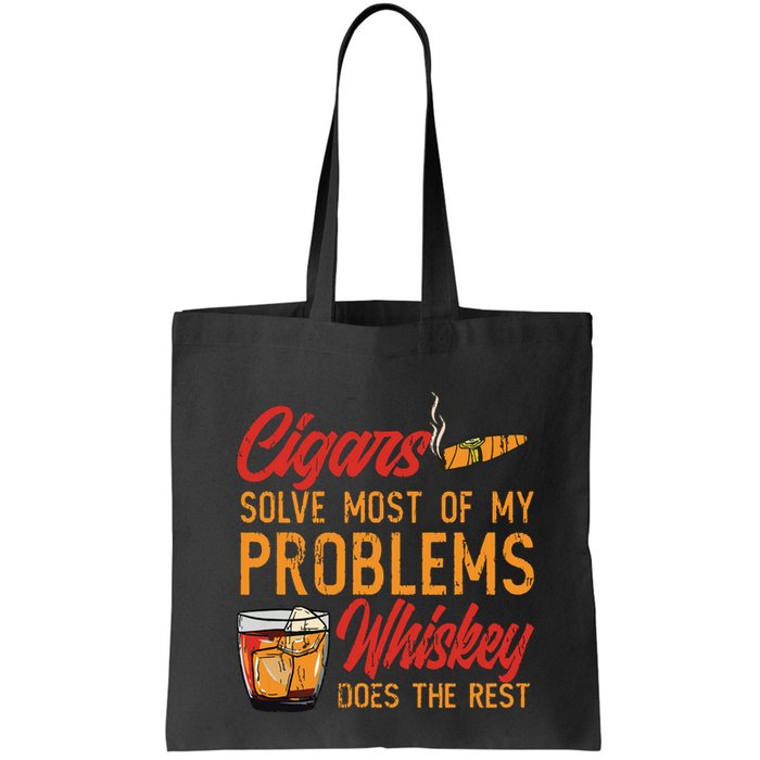Cuban Cigar Smoking Whiskey Drinker Whisky Bourbon Bag