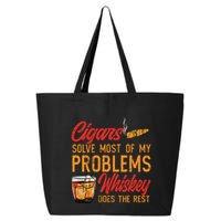 Cuban Cigar Smoking Whiskey Drinker Whisky Bourbon 25L Jumbo Tote