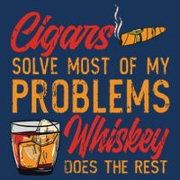 Cuban Cigar Smoking Whiskey Drinker Whisky Bourbon Infant Baby Jersey Bodysuit