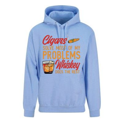 Cuban Cigar Smoking Whiskey Drinker Whisky Bourbon Unisex Surf Hoodie