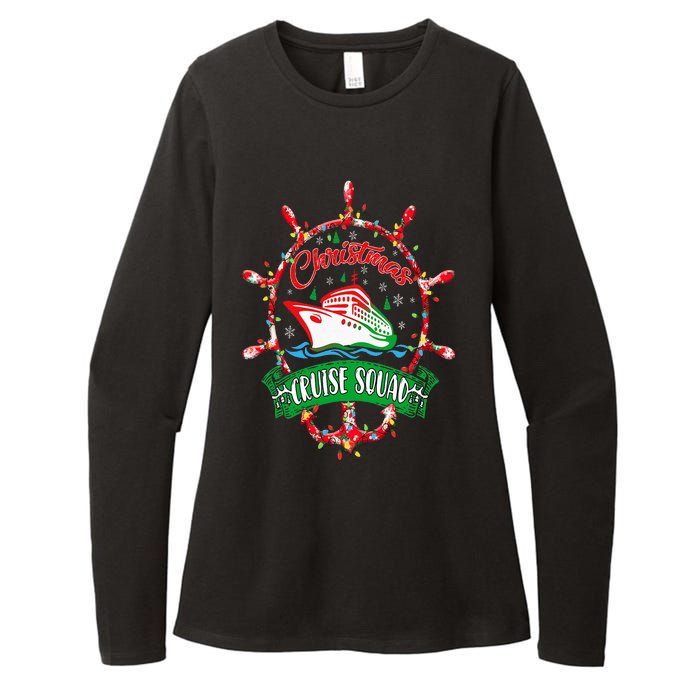 Christmas Cruise Squad Christmas Vacation Cruise Squad Womens CVC Long Sleeve Shirt