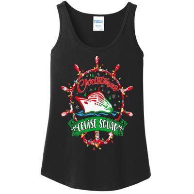 Christmas Cruise Squad Christmas Vacation Cruise Squad Ladies Essential Tank