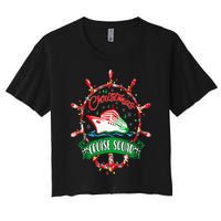 Christmas Cruise Squad Christmas Vacation Cruise Squad Women's Crop Top Tee