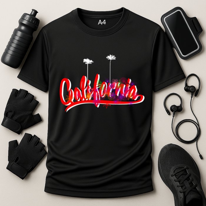 Cool California Script Logo Performance Shirt