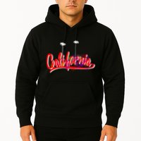 Cool California Script Logo Hoodie