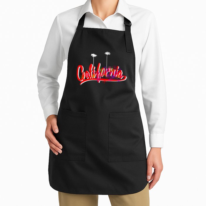 Cool California Script Logo Apron