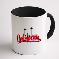 Cool California Script Logo Mug