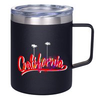 Cool California Script Logo 12oz Stainless Steel Coffee Mug