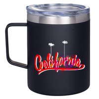 Cool California Script Logo 12oz Stainless Steel Coffee Mug