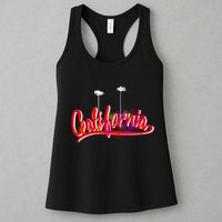 Cool California Script Logo Womens Tank Top