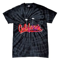 Cool California Script Logo Tie-Dye T-Shirt