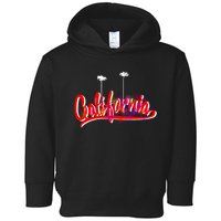 Cool California Script Logo Toddler Hoodie