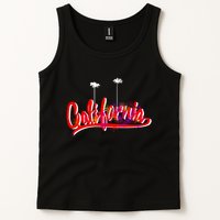 Cool California Script Logo Tank Top
