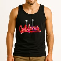 Cool California Script Logo Tank Top