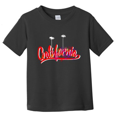 Cool California Script Logo Toddler T-Shirt