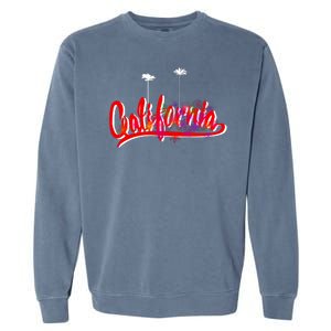 Cool California Script Logo Garment-Dyed Sweatshirt