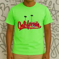 Cool California Script Logo T-Shirt