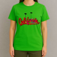 Cool California Script Logo T-Shirt