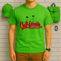Cool California Script Logo T-Shirt