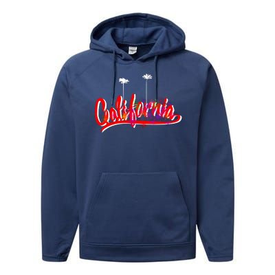 Cool California Script Logo Performance Fleece Hoodie