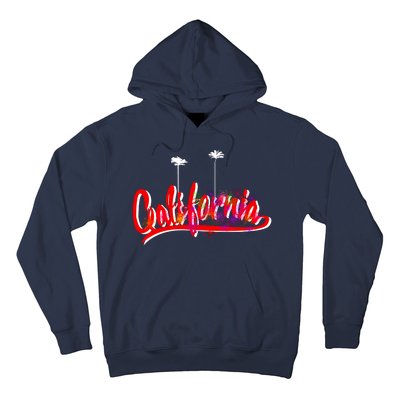 Cool California Script Logo Hoodie