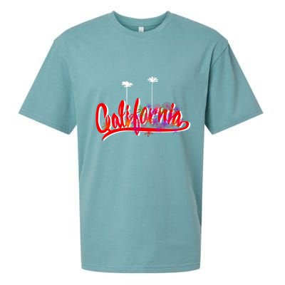 Cool California Script Logo Sueded Cloud Jersey T-Shirt