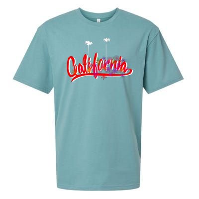 Cool California Script Logo Sueded Cloud Jersey T-Shirt