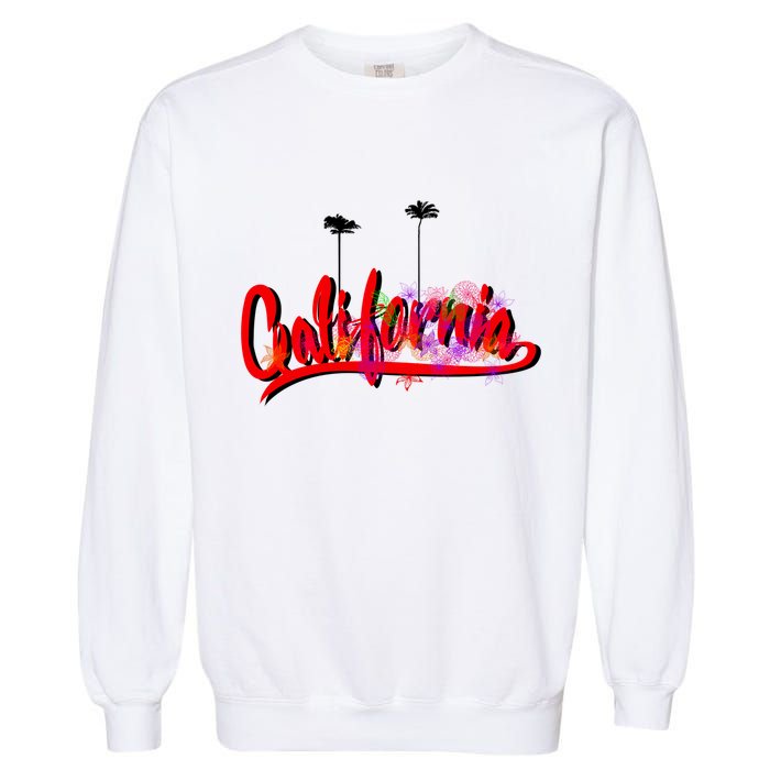 Cool California Script Logo Garment-Dyed Sweatshirt