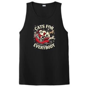 Christmas Cat Santa Cat Lover Christmas Cats For Everybody PosiCharge Competitor Tank