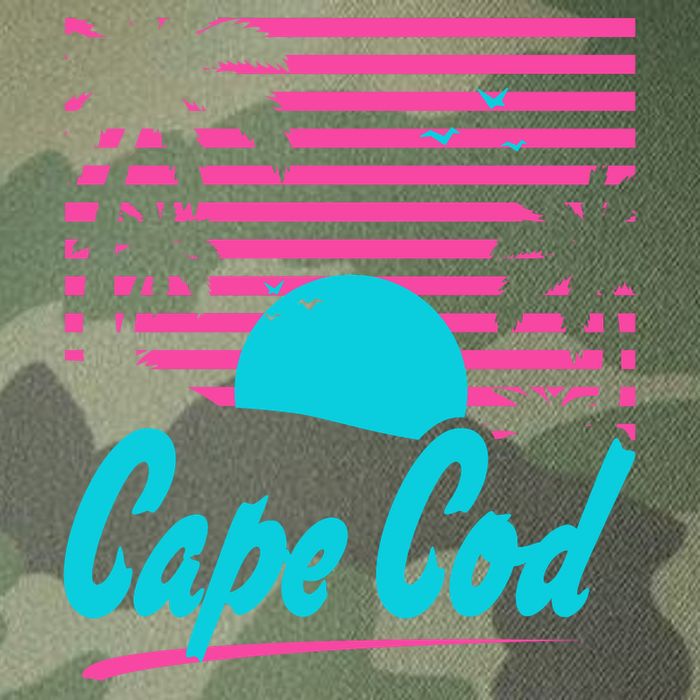 Cape Cod Sunset Legacy Tie Dye Trucker Hat
