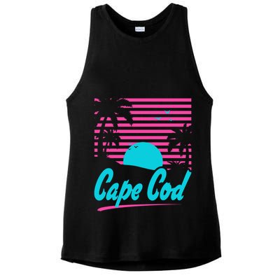 Cape Cod Sunset Ladies PosiCharge Tri-Blend Wicking Tank
