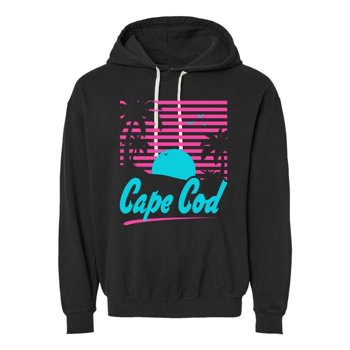 Cape Cod Sunset Garment-Dyed Fleece Hoodie