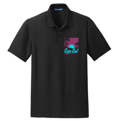 Cape Cod Sunset Dry Zone Grid Polo