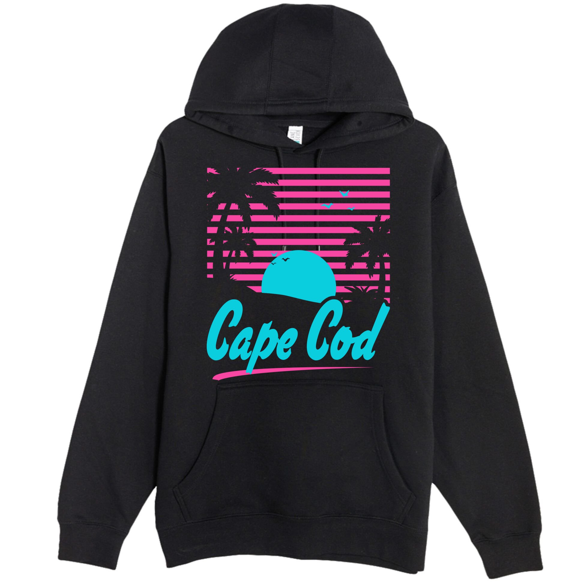 Cape Cod Sunset Premium Pullover Hoodie