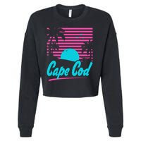 Cape Cod Sunset Cropped Pullover Crew