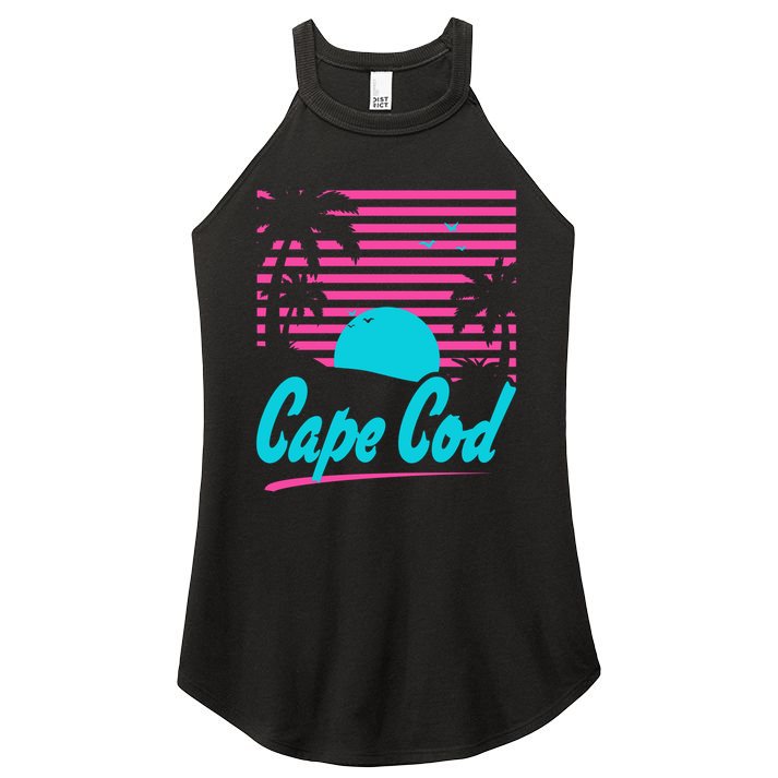 Cape Cod Sunset Women's Perfect Tri Rocker Tank
